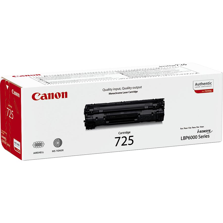 خرید کارتریج لیزری طرح کنون Canon 725 | تکنوسان