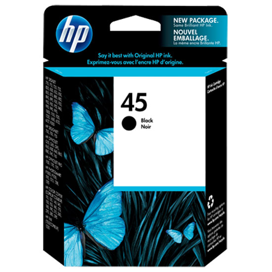 خرید کارتریج HP 45 مشکی | تکنوسان