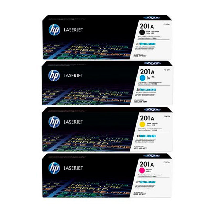 خرید کارتریج لیزری رنگی HP LaserJet 201A بسته 4 عددی | تکنوسان