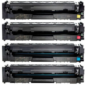 خرید کارتریج لیزری رنگی HP LaserJet 203A بسته 4 عددی | تکنوسان