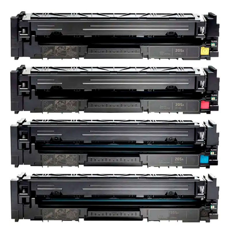خرید کارتریج لیزری رنگی HP LaserJet 205A بسته 4 عددی | تکنوسان